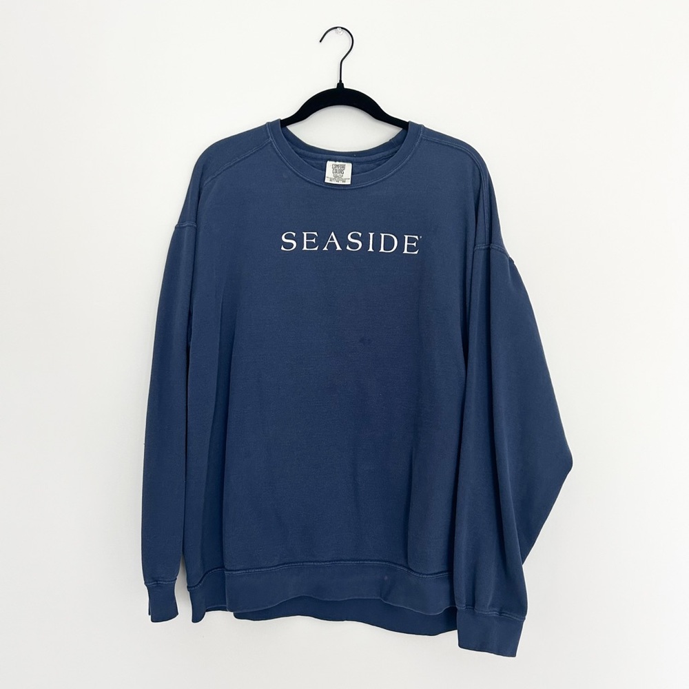 Seaside Navy Sweatshirt